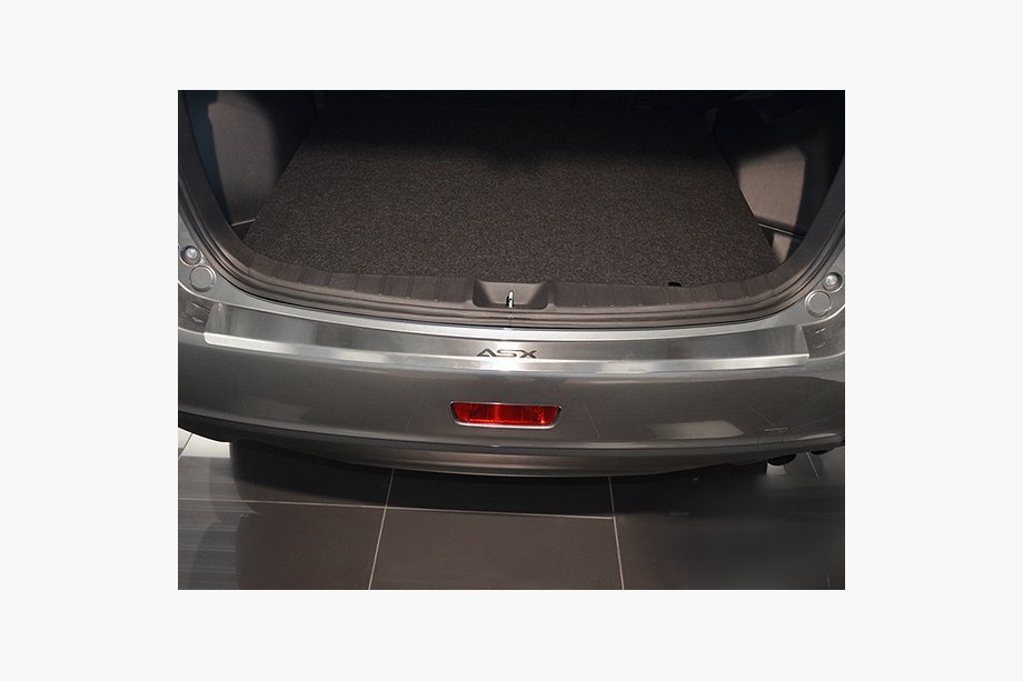 Mitsubishi ASX 2010-2023 Heckstoßstangenschutz mit Kante Nataniko (Edelstahl) 2012-2016 Image