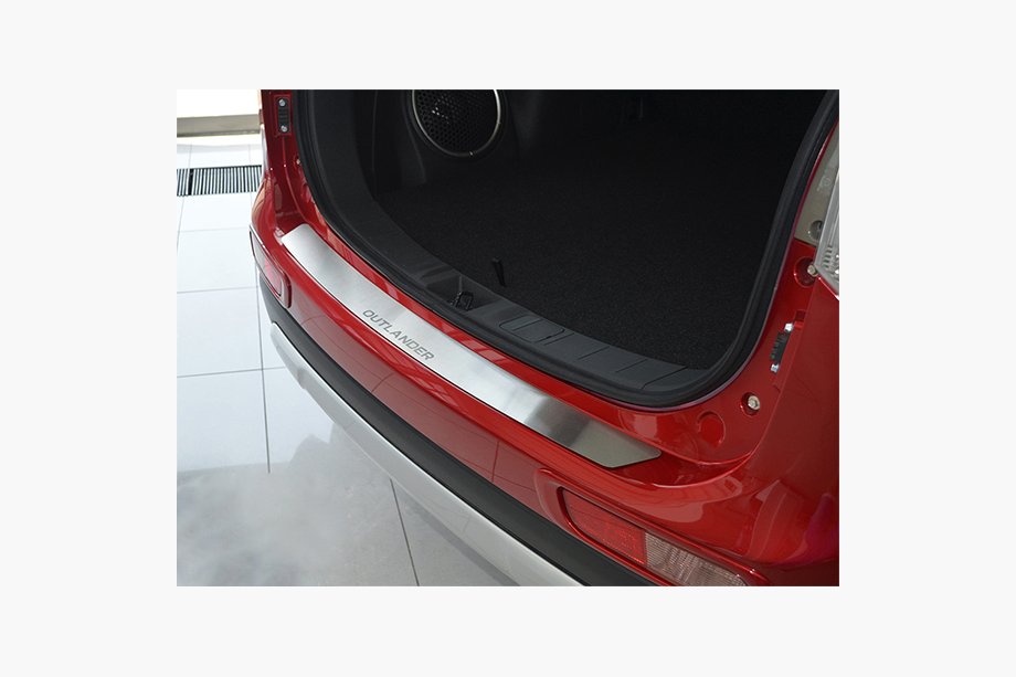 Mitsubishi Outlander 2012-2021 Heckstoßstangenschutz Nataniko (Edelstahl) Image