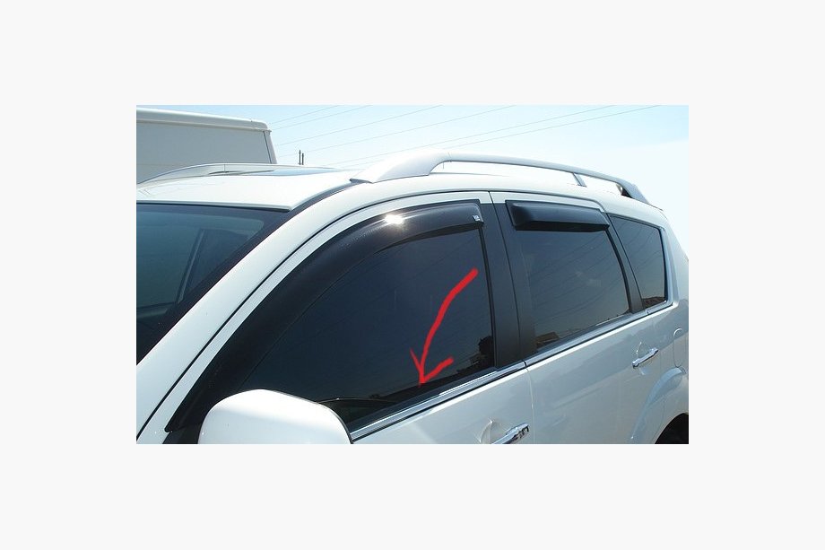 Mitsubishi Outlander 2006-2012 Fensterzierleisten Image