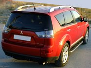 Peugeot 4007 2007-2013 Trittbretter BlackLine (2 Stk, Aluminium) Foto 1