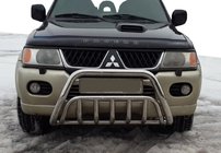 Mitsubishi Pajero Sport 1996-2007 Frontbügel WT002 (Edelstahl) Foto 1