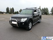 Mitsubishi Pajero Wagon III 1999-2006 Frontbügel QT006 (Edelstahl) Foto 2