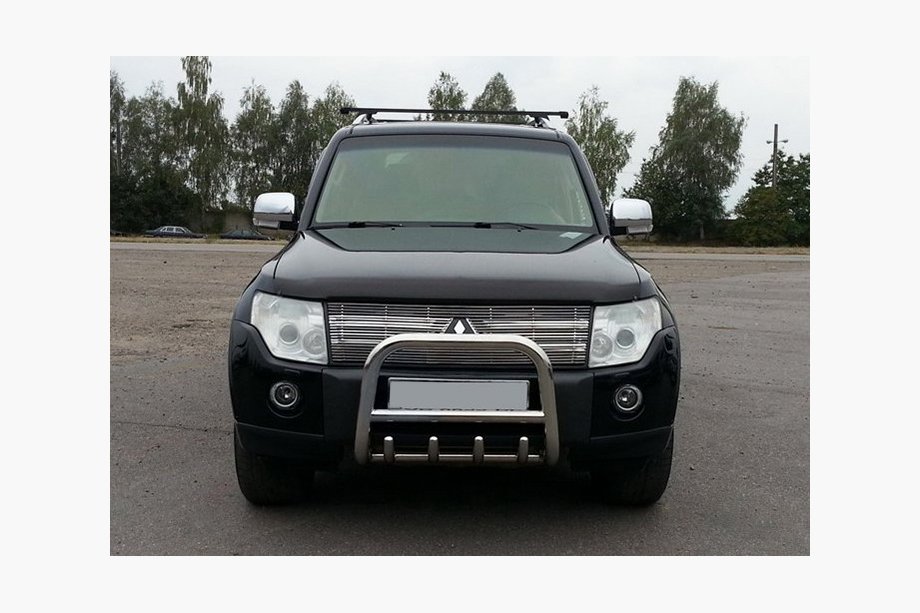Mitsubishi Pajero Wagon III 1999-2006 Frontbügel QT006 (Edelstahl) Image