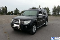 Mitsubishi Pajero Wagon III 1999-2006 Frontbügel QT011 (Edelstahl) Foto 2