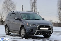 Mitsubishi Outlander 2006-2012 Frontbügel WT Special (Edelstahl) Foto 4