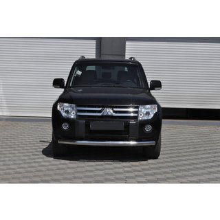 Frontschutzbügel ST008 (Edelstahl) Mitsubishi Pajero Wagon IV 2006-2021 Foto 1