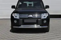 Mitsubishi Pajero Wagon IV 2006-2021 Frontschutzbügel ST014 (Edelstahl) Foto 1