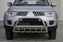 Mitsubishi L200 2006-2015 Frontbügel WT003 (Edelstahl) Foto 1
