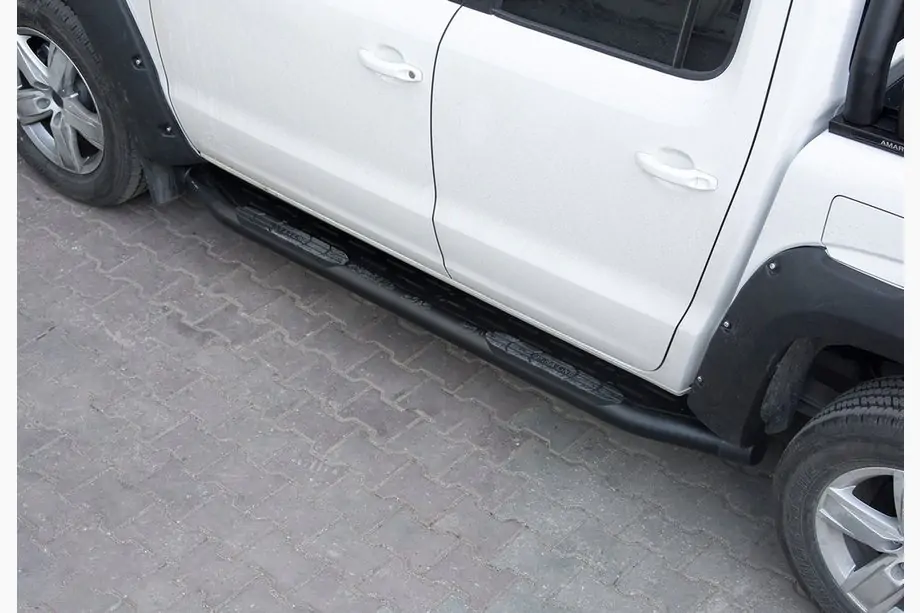 Nissan Navara 2006-2015 Seitenschweller Amazon Black (2 Stk., schwarz) Image