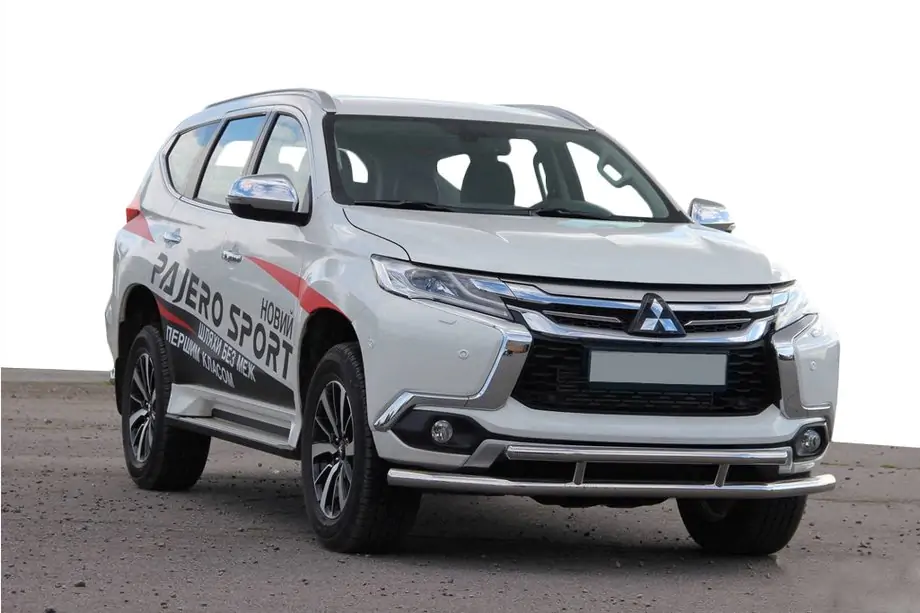 Mitsubishi Pajero Sport 2015- Frontschutzbügel ST016 (Edelstahl) Foto 1