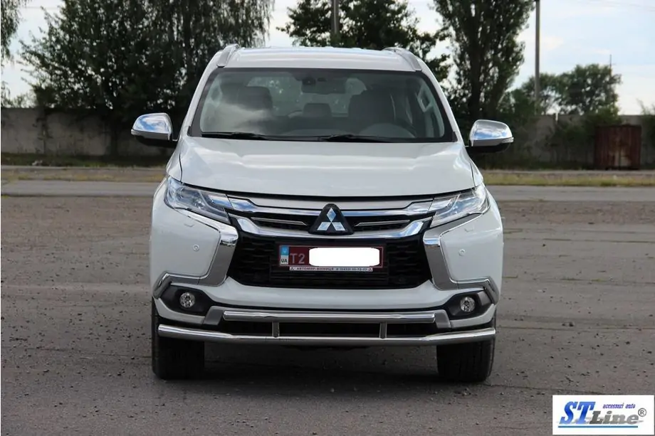 Mitsubishi Pajero Sport 2015- Frontschutzbügel ST016 (Edelstahl) Foto 3