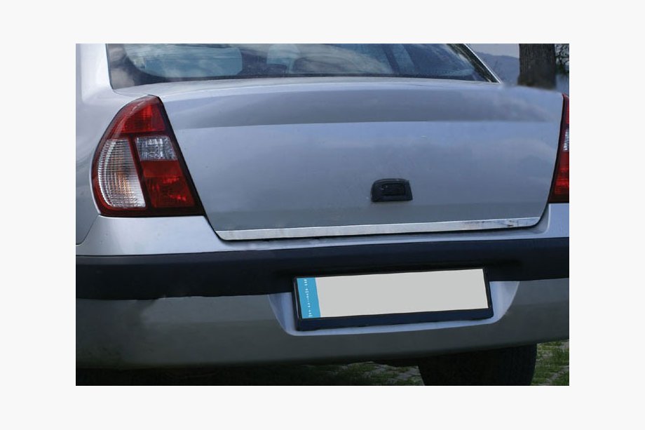 Renault Symbol 1999-2008 Kofferraumleiste Edelstahl (Sedan) Image