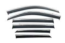 Lexus GX460 2009-2023 Windabweiser mit Chromleisten Niken Luxury (6 Stk) Foto 2