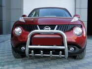 Nissan Juke 2010-2019 Frontbügel QT006 (Edelstahl) Foto 1