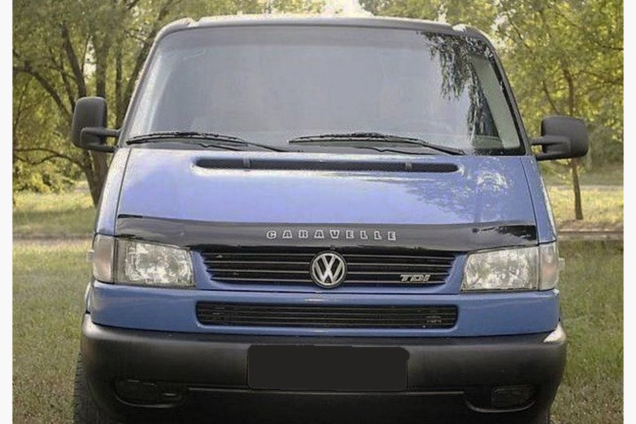 Volkswagen T4 Transporter 1990-2003 Motorhaubenschutz (schräge Scheinwerfer) (VIP) Image