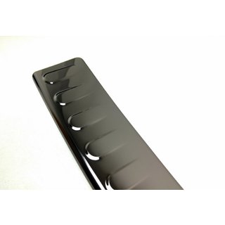 Heckstoßstangenschutz Schwarz Glanz (SW, Edelstahl) Foto 1