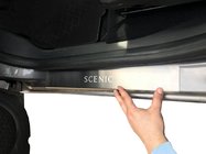 Renault Scenic/Grand 2009-2016 Einstiegsleisten Abdeckungen Nataniko (4 Stk., Edelstahl) Standard - Lohmann Band, 0,5 mm Foto 1