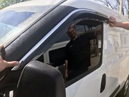 Opel Combo 2012-2018 Windabweiser mit Chromleiste (4 Stk, Niken) Foto 3