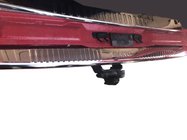 Mercedes Viano 2004-2014 Heckstoßstangenschutz mit Kante (Omsa, Edelstahl) Ohne Schriftzug, Glanzpoliert Foto 1