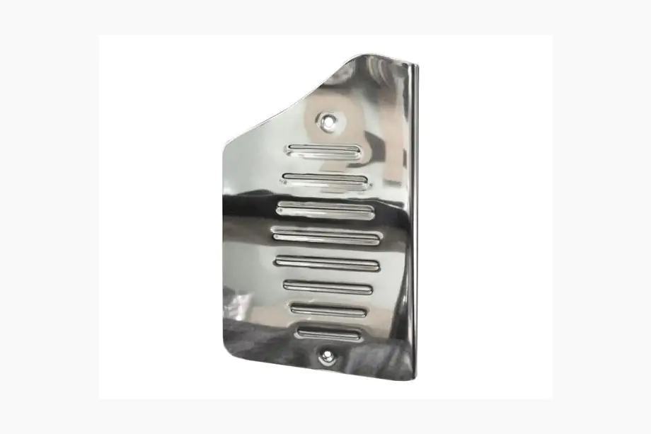 Nissan Qashqai 2010-2014 Fußstützenabdeckung Edelstahl Image
