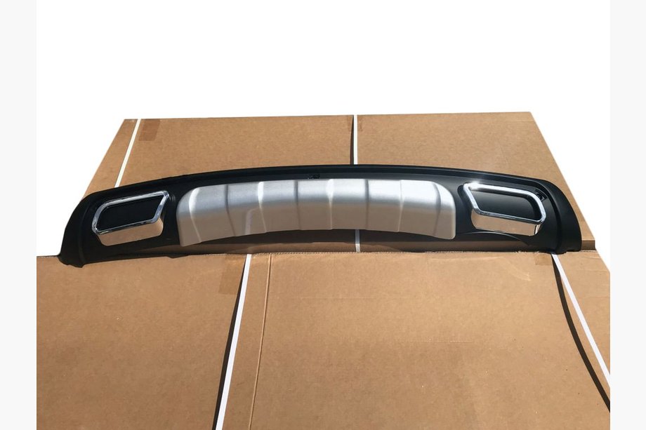 Hyundai IX-35 2010-2015 Heckschürze Kunststoffaufsatz V3 Image