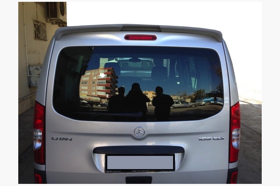 Mercedes Citan 2013-2021 Heckspoiler (grundiert zum Lackieren) Foto 1