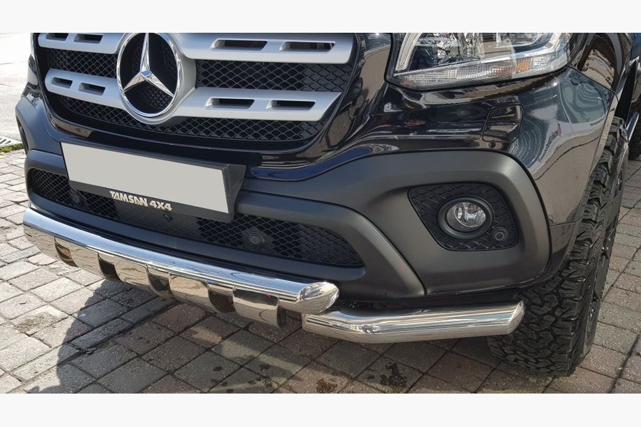 Mercedes X class 2017-2020 Frontbügel Gronder (Edelstahl, 70mm) Image