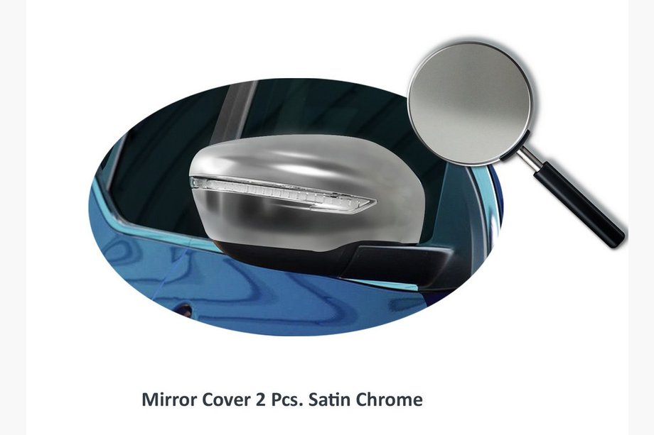 Nissan Qashqai 2014-2021 Spiegelabdeckungen Grau Matt (2 Stk., Kunststoff) Image