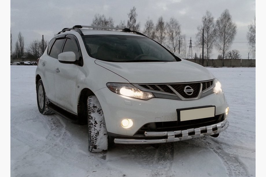 Nissan Murano 2008-2014 Frontschutzbügel ST015 (Edelstahl) Image
