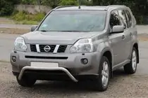 Nissan X-trail T31 2007-2014 Frontschutz WT007 (Edelstahl) Foto 1