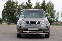 Nissan X-trail T31 2007-2014 Frontschutzbügel ST015/2 (Edelstahl) Foto 3