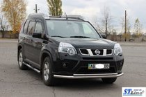 Nissan X-trail T31 2007-2014 Frontschutzbügel ST014 (Edelstahl) Foto 2