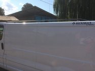 Nissan Primastar 2002-2014 Dachreling Schwarz Lange Basis, Kunststofffüße Foto 8