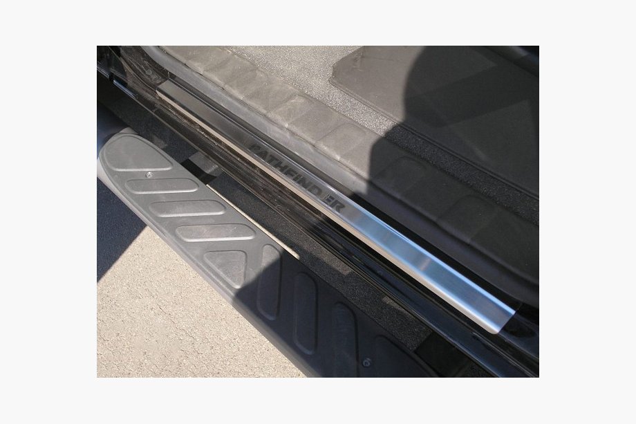 Nissan Pathfinder R52 2012-2021 Einstiegsleisten Abdeckungen Nataniko (4 Stk., Edelstahl) Image