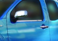 Nissan Pathfinder R51 2005-2014 Spiegelabdeckungen (2 Stk, Edelstahl) Foto 4