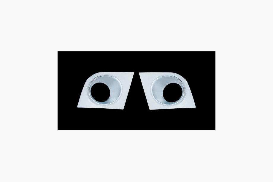 Nissan Tiida 2004-2011 Chrom Abdeckungen für Nebelscheinwerfer (2 Stk., Kunststoff) Image