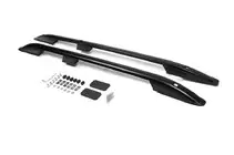Porsche Cayenne 2003–2010 Dachreling Skyport (schwarz matt) Foto 1