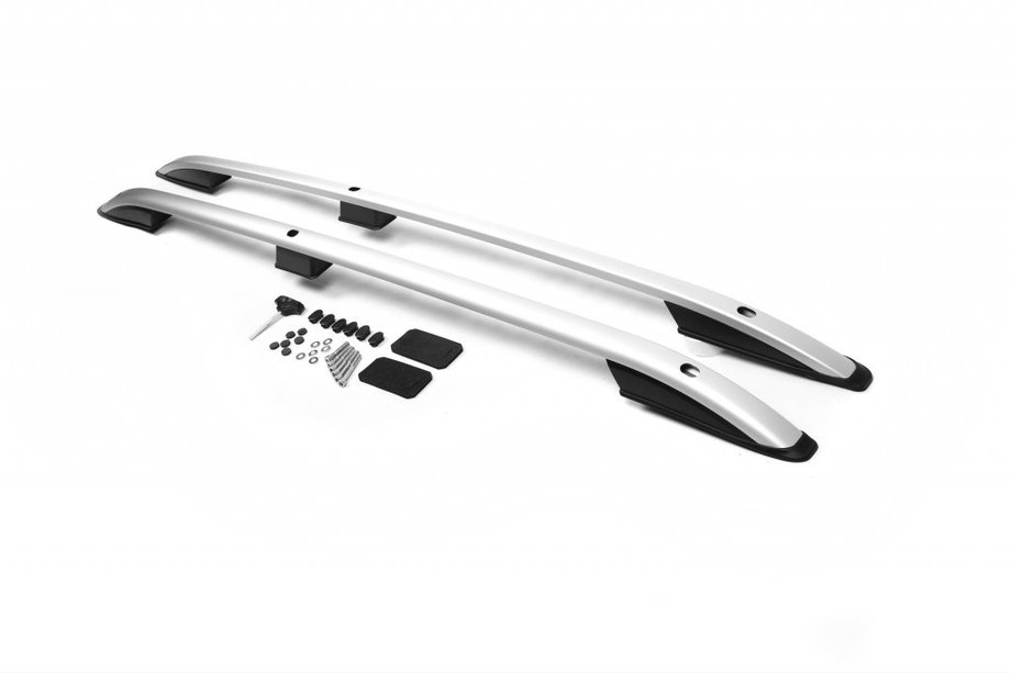Volkswagen Caddy 2004-2010 Dachreling Skyport GREY Standardbasis Image