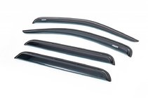 Nissan Navara 2006-2015 Windabweiser (4 Stk, Niken) Foto 2