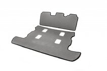 Lexus LX570/450d 2008-2022 Kofferraummatte 2 Stk (EVA, 7 Sitze, Grau) Foto 2