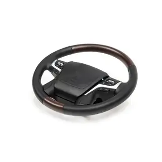 Lenkrad komplett (Dunkelholz) Toyota Land Cruiser Prado 150 2009-2023 Foto 1