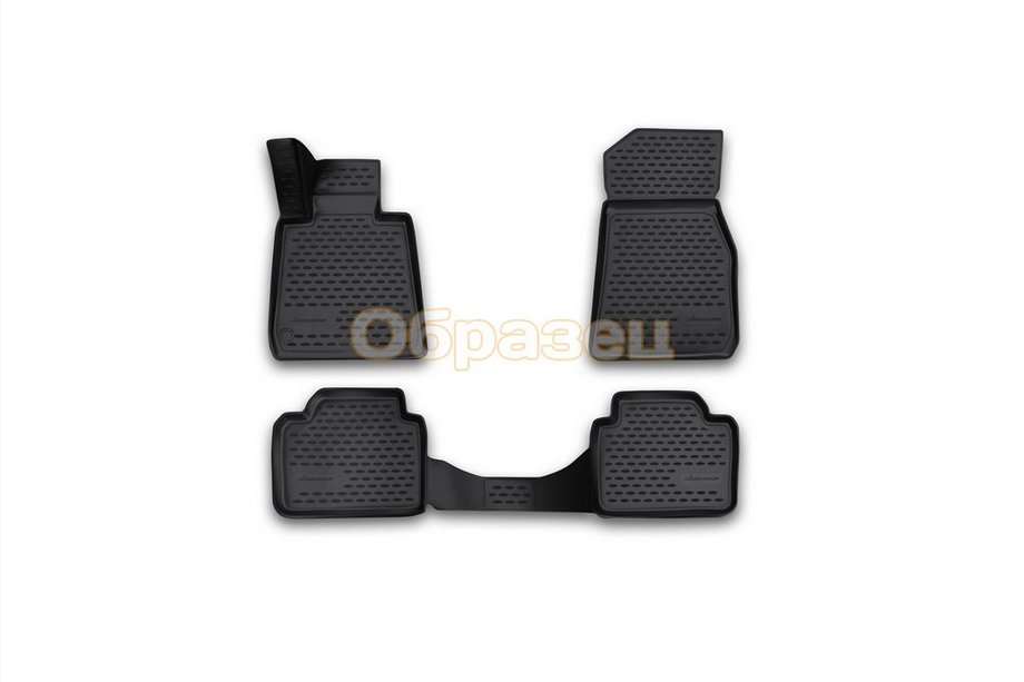 Chevrolet Trax 2012-2023 3D Gummimatten für Innenraum (4 Stk, Novline) Image