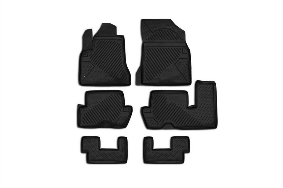 Citroen C-4 Picasso 2006-2013 Gummimatten Innenraum (6 Stk, Novline) Grand Foto 1