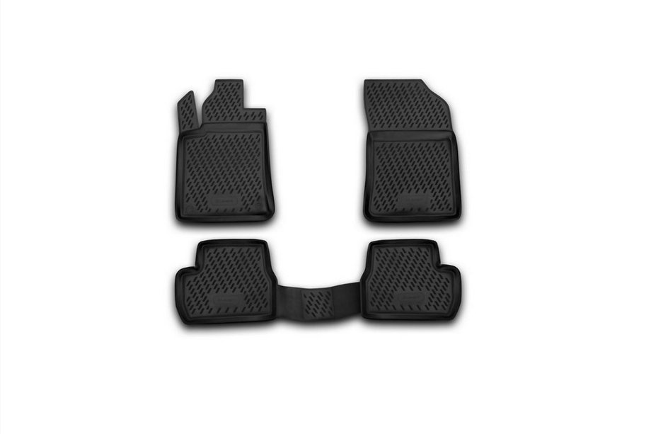 Citroen C-3 2009–2016 Gummimatten für den Innenraum (4 Stk, Novline) Image