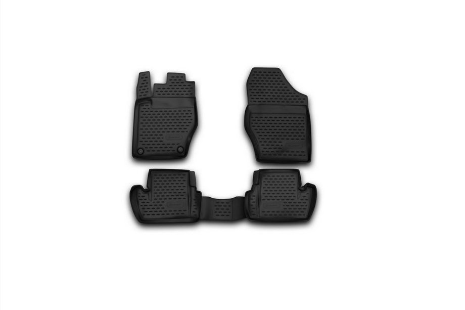Citroen DS-4 2010-2015 Gummimatten für den Innenraum (4 Stk, Novline) Image