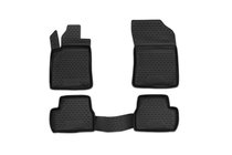 Citroen DS-3 2009-2016 Gummimatten für den Innenraum (4 Stk, Novline) Foto 1
