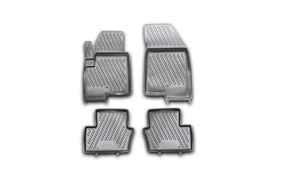 Jeep Compass 2006-2016 (2011-2016) Gummimatten Innenraum (4 Stk, Novline) New Image