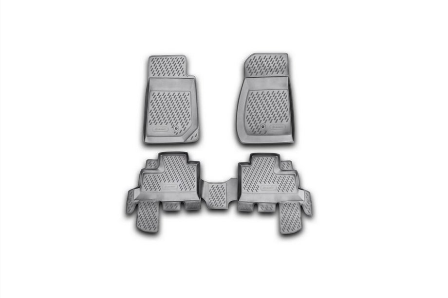 Jeep Wrangler 2007-2017 Gummimatten (Novline) Vorne Image