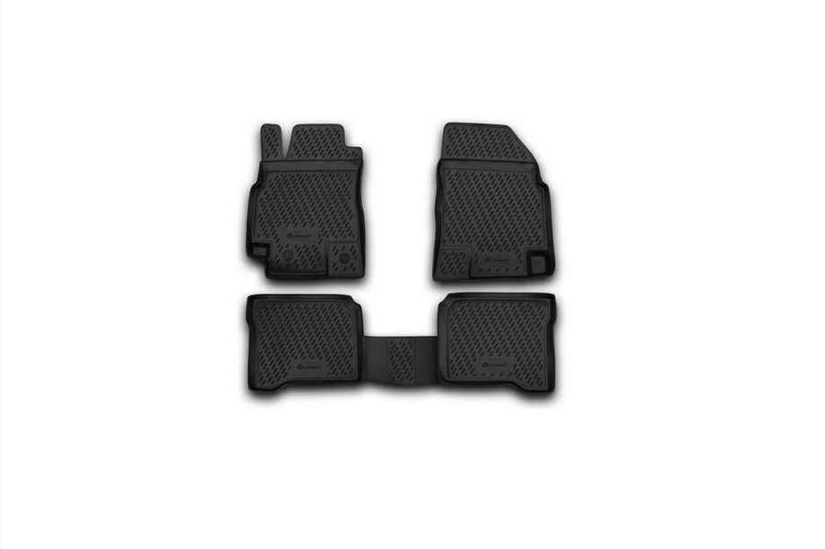 Nissan Primera P12 2002–2007 Gummimatten für den Innenraum (4 Stk, Novline) Image