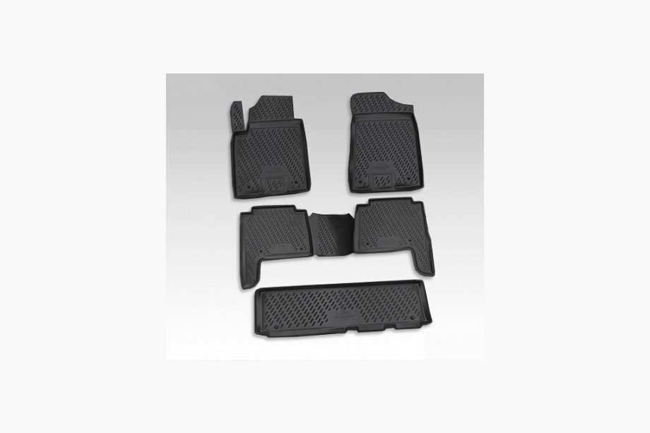 Nissan Patrol Y62 2010-2024 Gummimatten Innenraum (5 Stk, Novline) Image